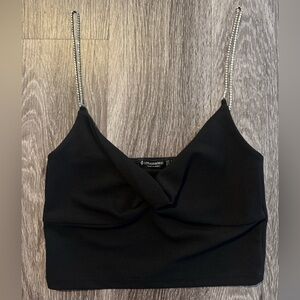 stradivarius black top